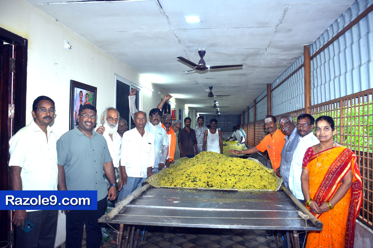 Razole Taluka Ganesh Nimajjanam